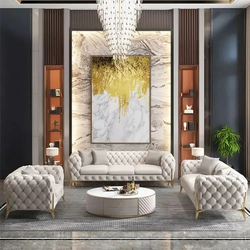 Chesterfield sofa set - sofa,