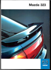 Mazda 323 1998 UK Market Sales Brochure 3dr 4dr 5dr LXi GXi Executive 2.0 V6 ZXi