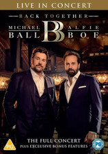 Michael Ball & Alfie Boe: Back Together - Live in Concert DVD (2020) NEW
