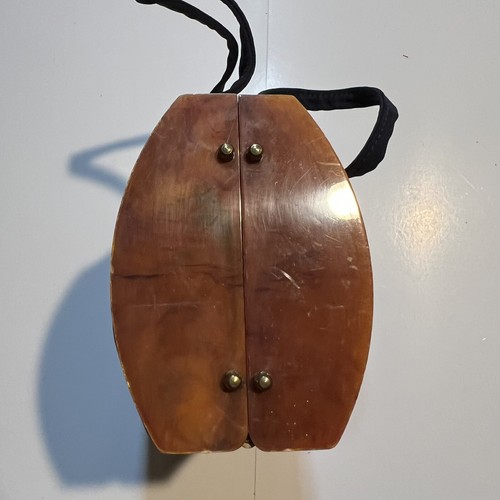 Vtg art deco handbag - deco, 40's