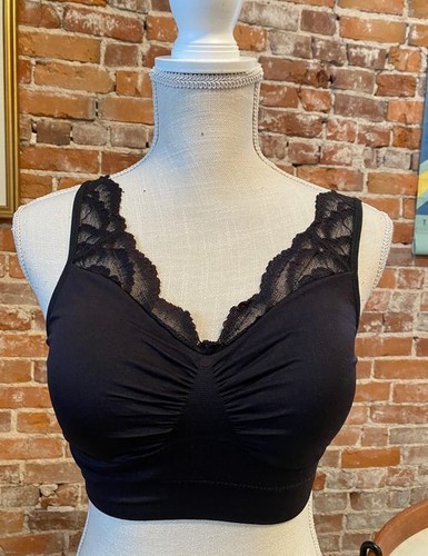 Rhonda shear black ahh - black, bra