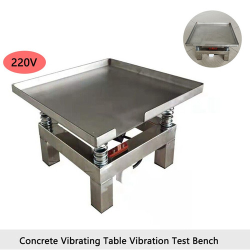 Concrete vibrating table - concrete,