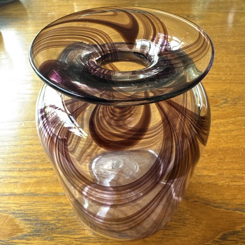 Liskeard studio glass vase - studio,