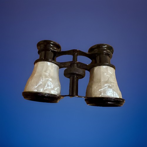 Antique mother pearl opera - mother, of