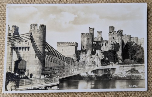 Conway conwy castle bridge - conway, &