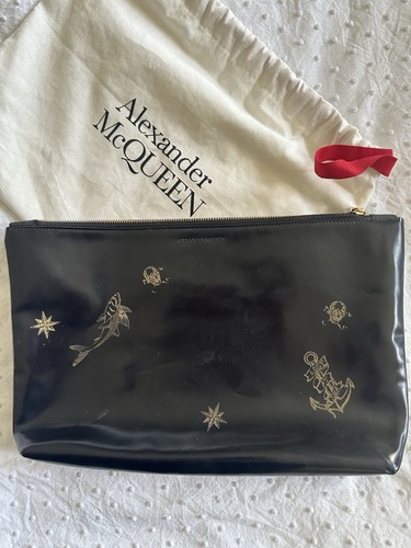 Alexander mcqueen clutch - alexander,