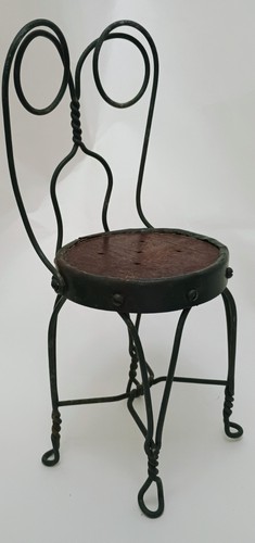 Antique vintage doll - vintage, chair