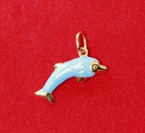 New 9ct yellow - gold, dolphin