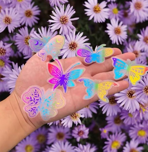 10x holographic butterfly - 10x,