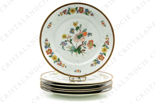 Six mandarin dessert plates - dessert,
