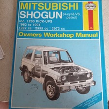 Haynes Mitsubishi Shogun