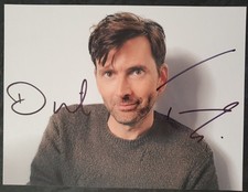 DAVID TENNANT - Signed 8x6