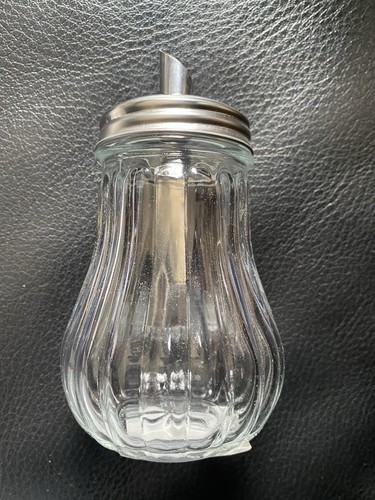 Small retro glass sugar - retro,