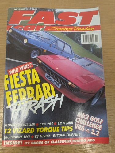 Fast car magazine november - fast,