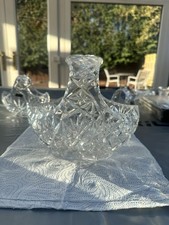 Large Bohemia Cut Lead Crystal