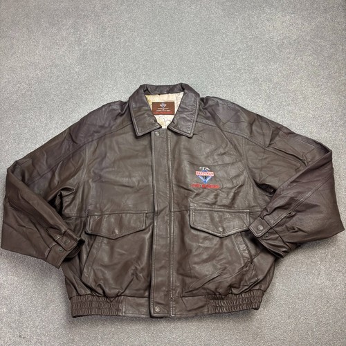 Leather flying jacket adult - leather,