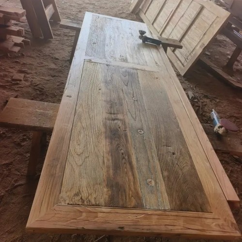 Old aged elm wood - old,