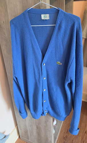 Izod lacoste blue neck - lacoste, v-neck
