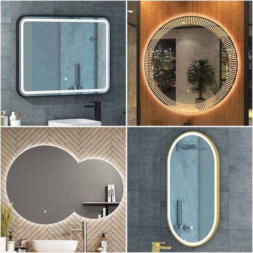 Led illuminated bathroom - led,