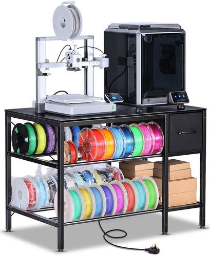 Printer stand with filament - stand,