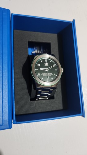 Adidas stainless steel watch - stainless,