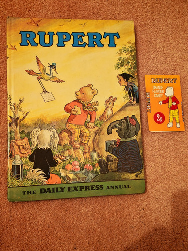Vintage 1972 rupert - rupert, annual