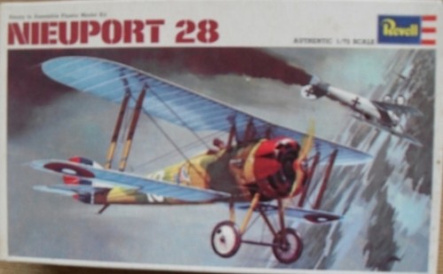 Revell h653 nieuport 28 - h653,