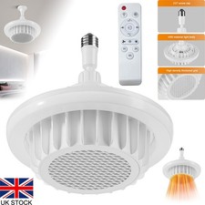 600W Electric Heater Fan Light