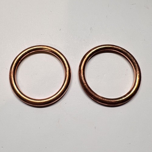 Qty copper exhaust - x2,