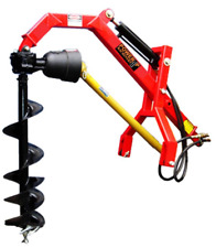 Post Hole Digger Tractor Mounted PTO Hole Borer 12" Auger