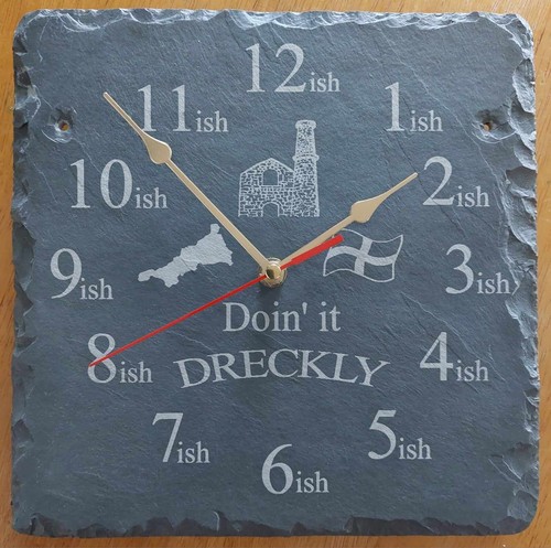 Doin dreckly slate etched - it,
