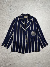 Vintage Striped School Blazer