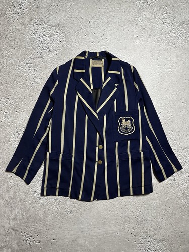 Vintage striped school blazer - vintage,