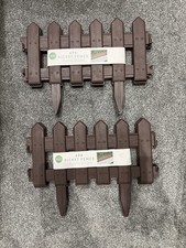 8 Picket Fence Brown 40 Cm X