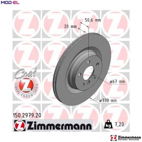 Brake disc 150 - brake, 150.2979.20
