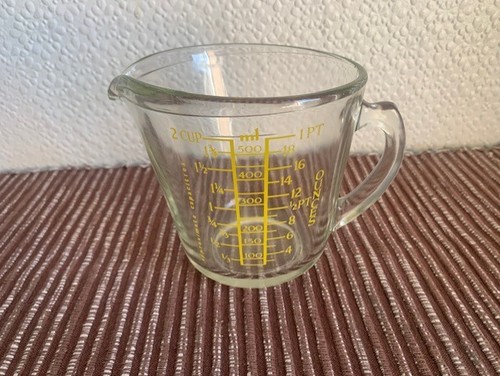 Vintage pyrex clear glass 1 - glass,