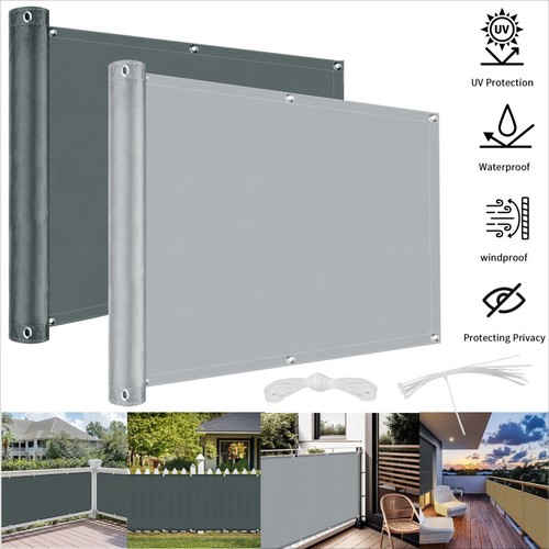 Balcony privacy screen cover - screen,