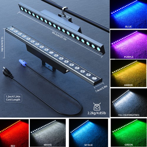 18led wall washer stage - wall,