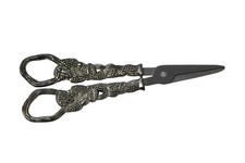  Silver Plated Grape Scissors With Ornate Handles
