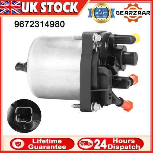 Fuel filter housing head - filter, for