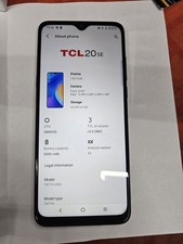 Phone  TCL20 SE 64GB  RAM 4GB  Unlocked