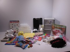 Mixed Crafting Bundle Storage Beads Papercraft + More  K10