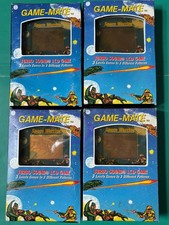4 X VINTAGE SPACE WARRIOR GAME-MATE HANDHELD TURBO SOUND ELECTRONIC GAME ME-22