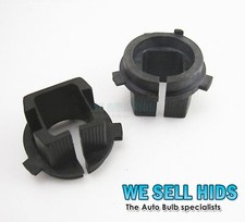 2x H7 Xenon HID Bulbs Adapters