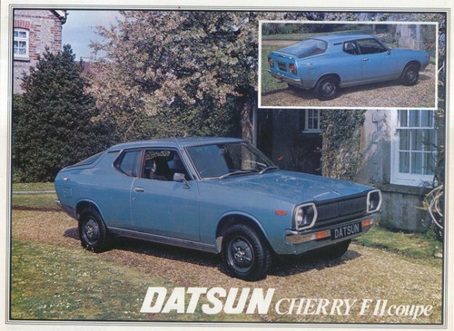 Datsun nissan cherry fii - nissan, coupe