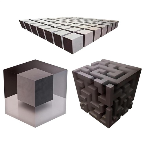 Wall art optical illusion - 3d,