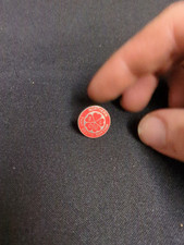 Red Northern Soul "That Beatin Rhythm " metal lapel Enamel Pin Badge Brooch