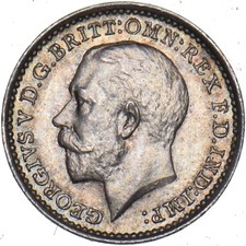 1918 Maundy Twopence - George V British Silver Coin - Superb