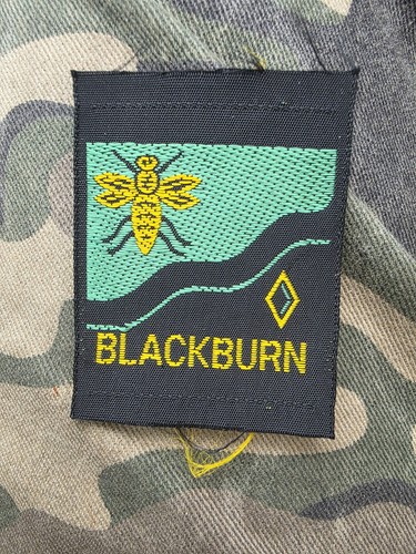 Blackburn district cloth patch - blackburn,