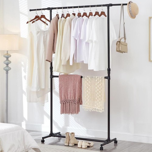 Tier clothes rail - rail, black